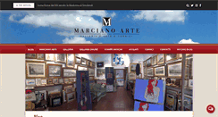 Desktop Screenshot of marcianoarte.it