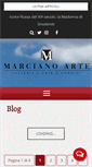 Mobile Screenshot of marcianoarte.it